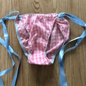 Flirty cotton Side tie Agent Provocateur briefs